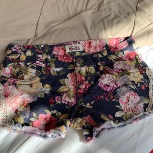 Floral shorts